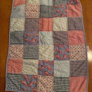 Vineyard Vines x Target Stroller Blanket